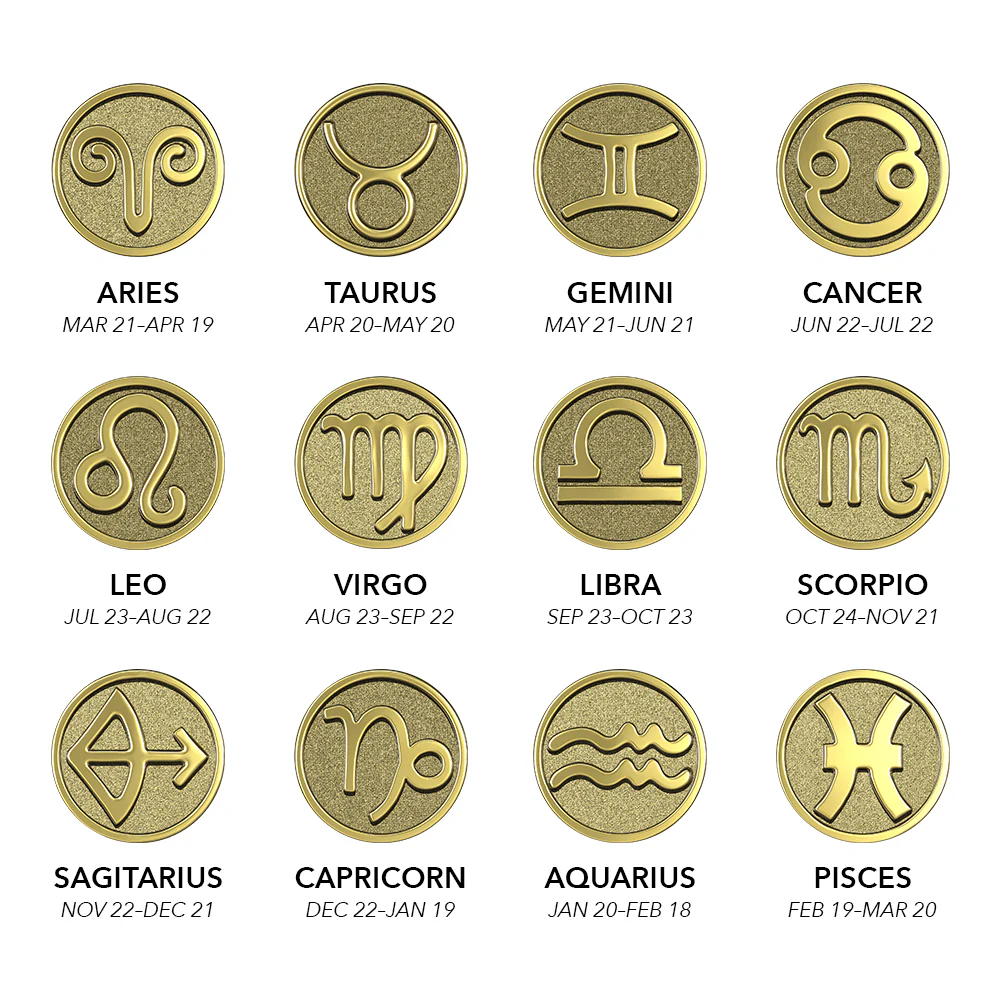 18K Gold Zodiac - Image 3