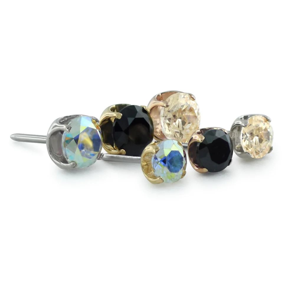 18K Gold Prong Set Gem - Image 4