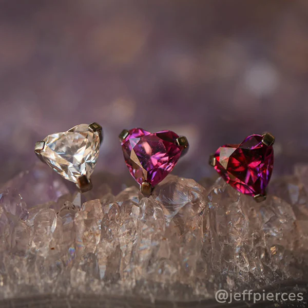 Heart-Shaped Gem End - Image 3