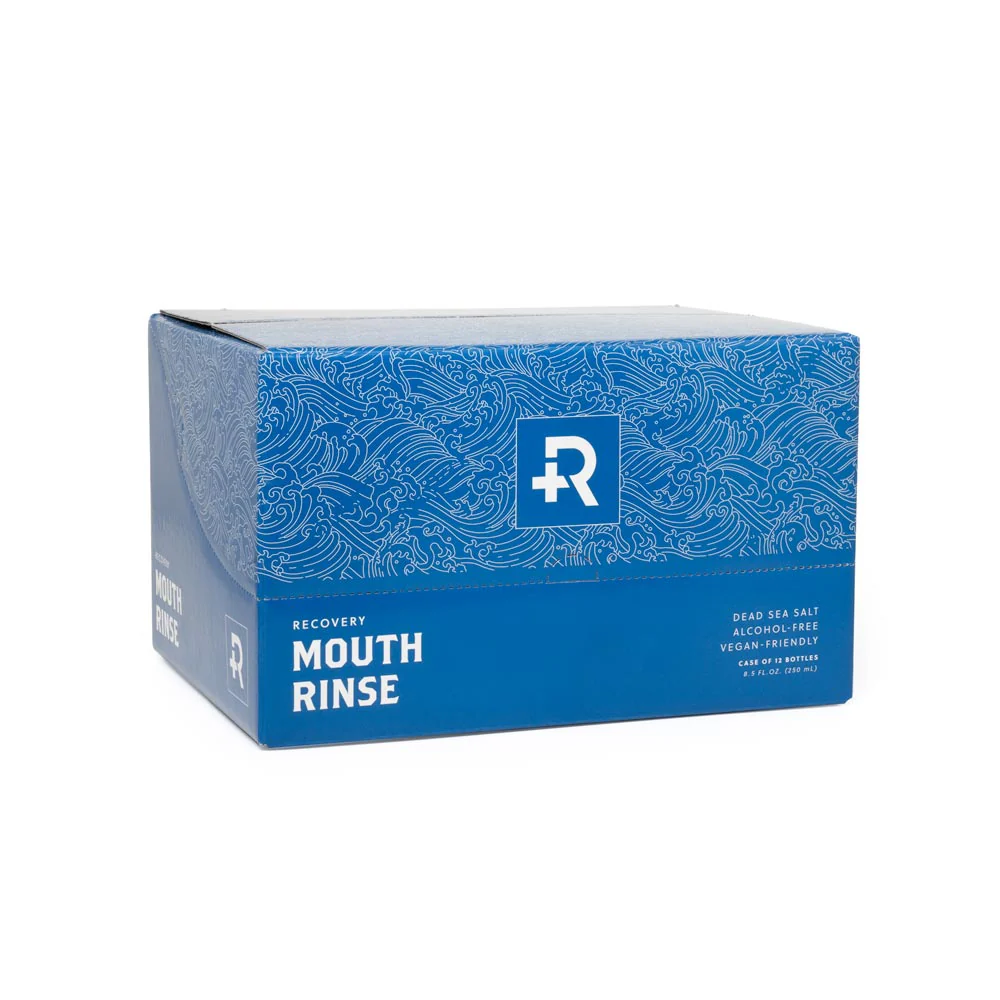 Recovery Aftercare Sea Salt Mouth Rinse - Alcohol Free Oral Piercing Aftercare - 8oz - Case of 12 Bottles - Image 3