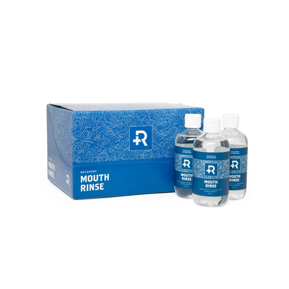 Recovery Aftercare Sea Salt Mouth Rinse - Alcohol Free Oral Piercing Aftercare - 8oz - Case of 12 Bottles - Image 5