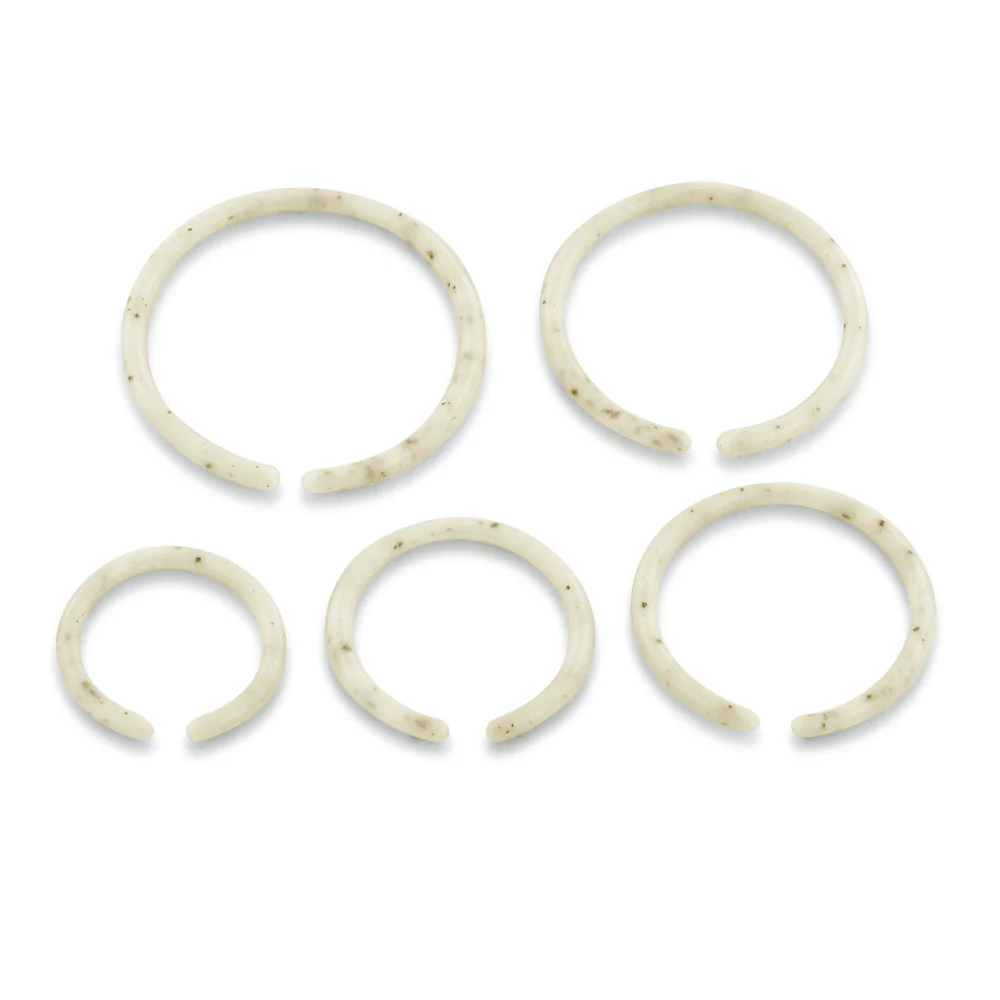 Saferly Biodegradable Piercing Placement Rings