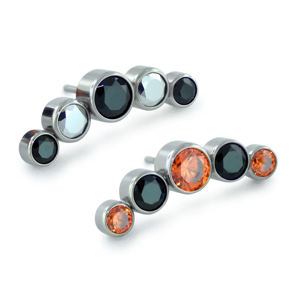 Halloween Faceted Curved Clusters - Image 4