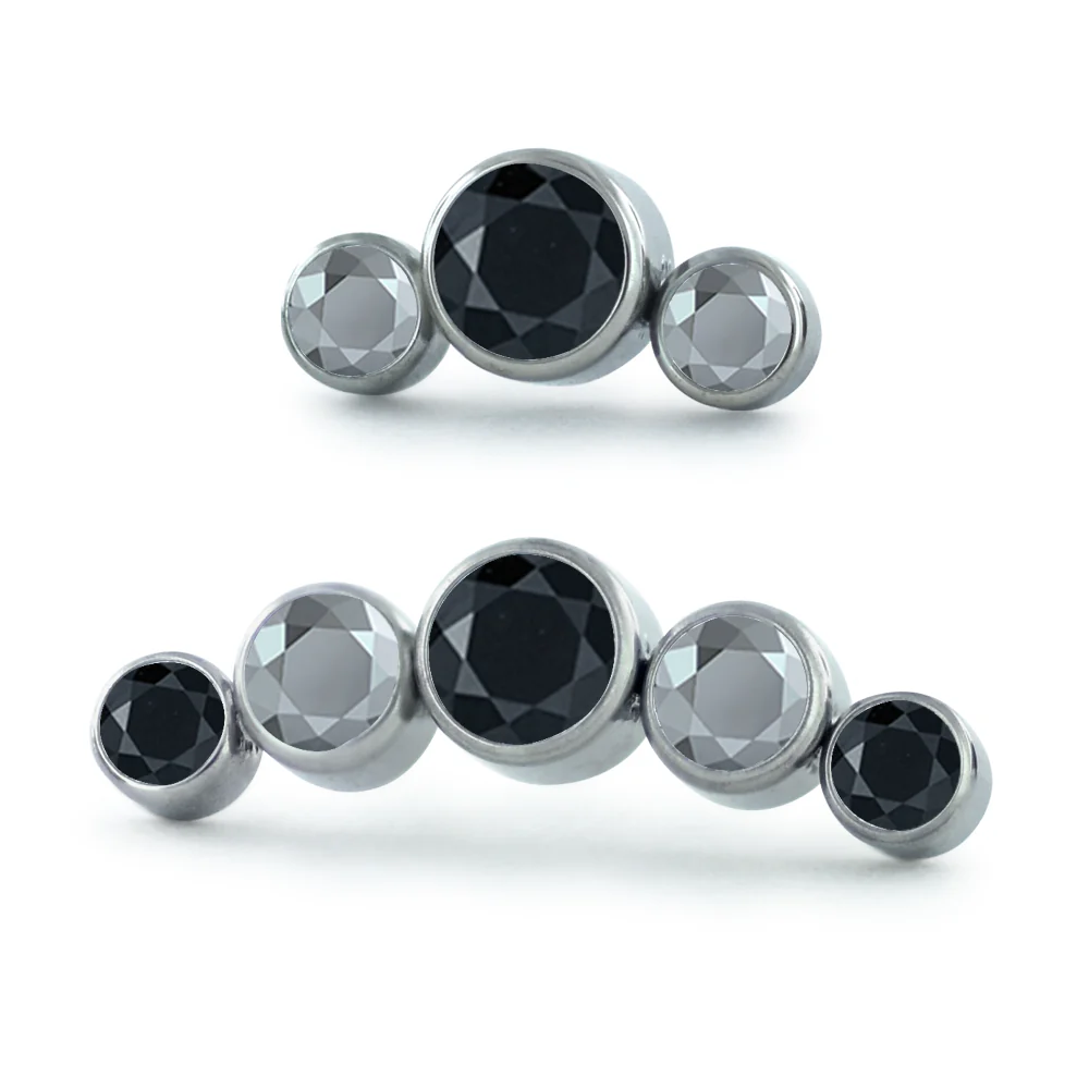 Halloween Faceted Curved Clusters - Image 5