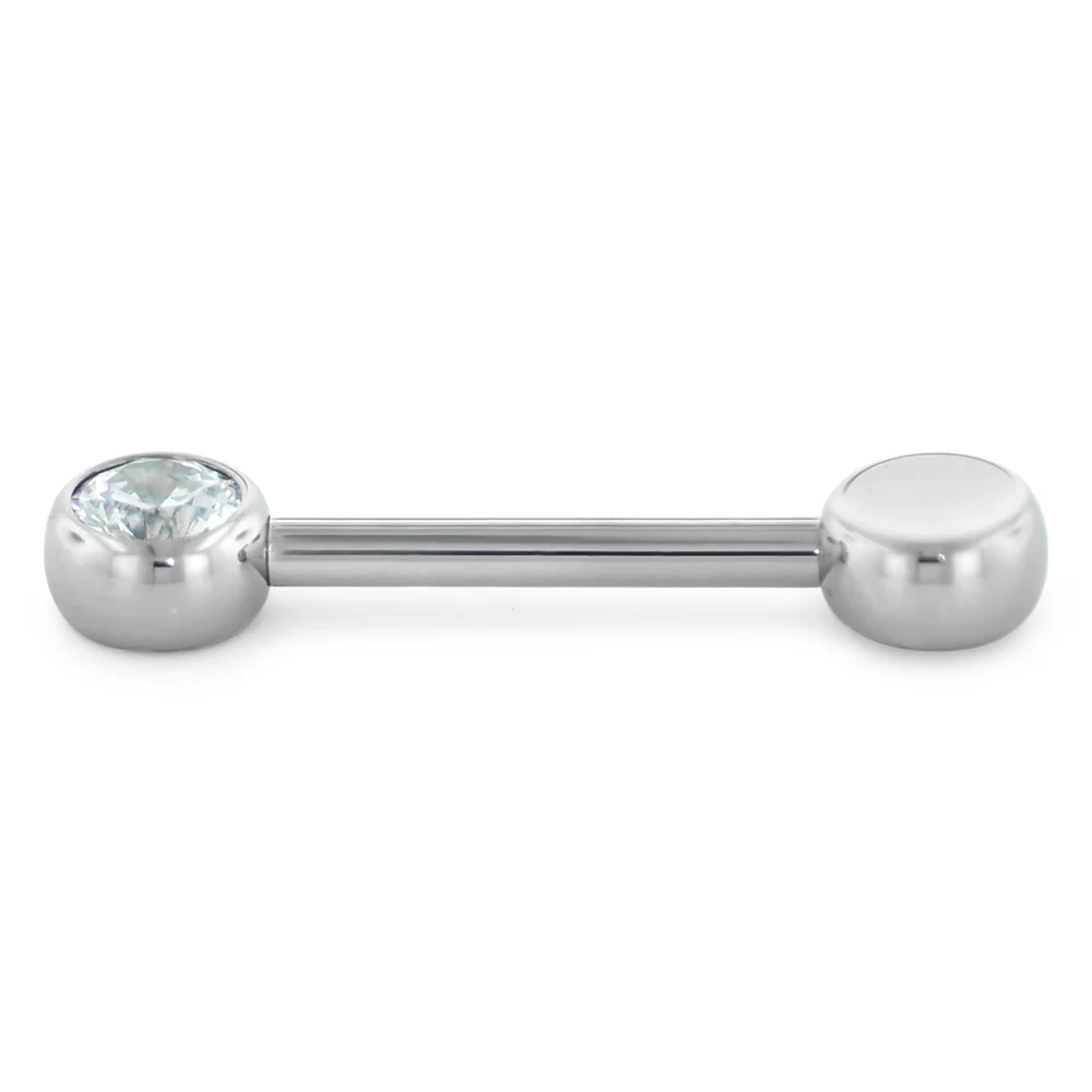 Titanium Faceted Side Gem - Image 5