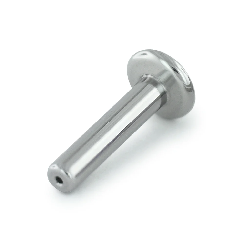 Titanium 12ga Labret Post - Overstock