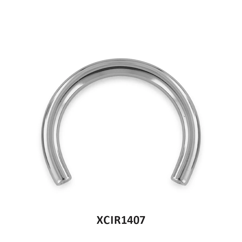 Titanium 14ga Threadless Circular Barbell - Image 5