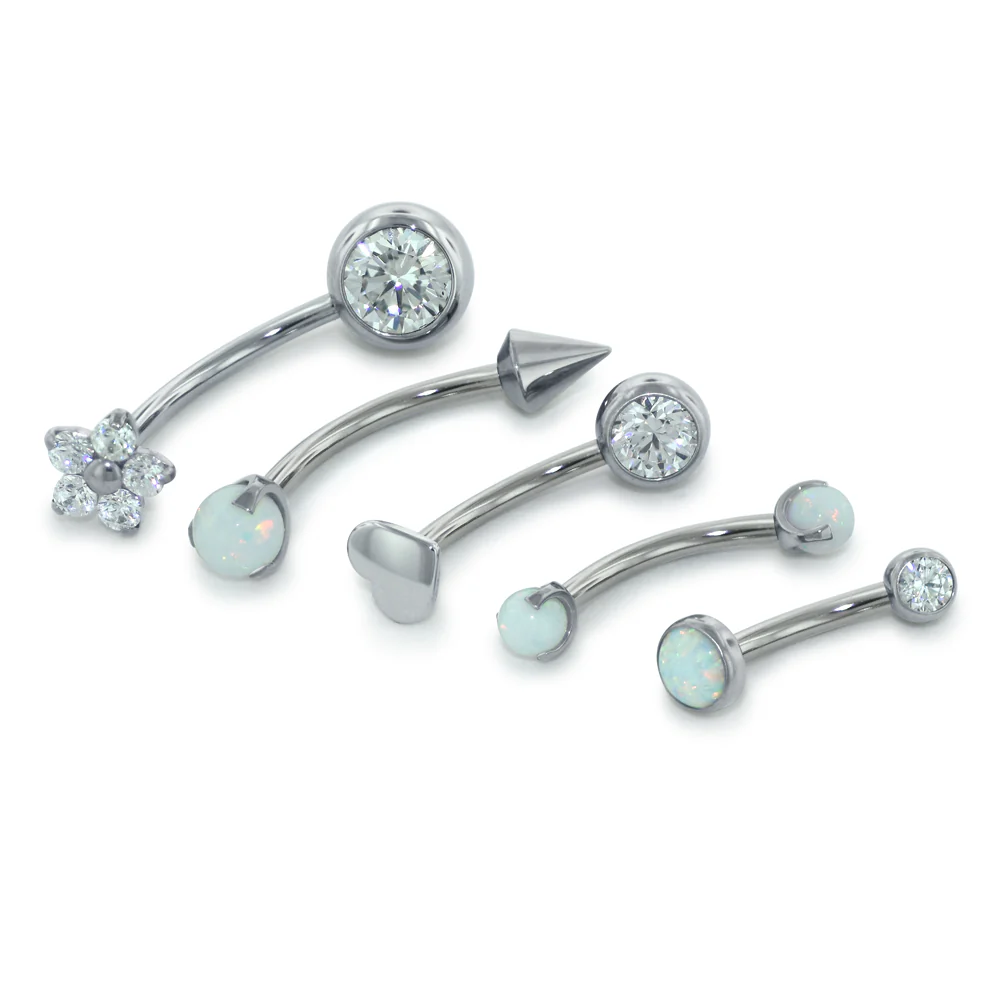 Titanium Curved Barbells - Shaft Only - Image 3