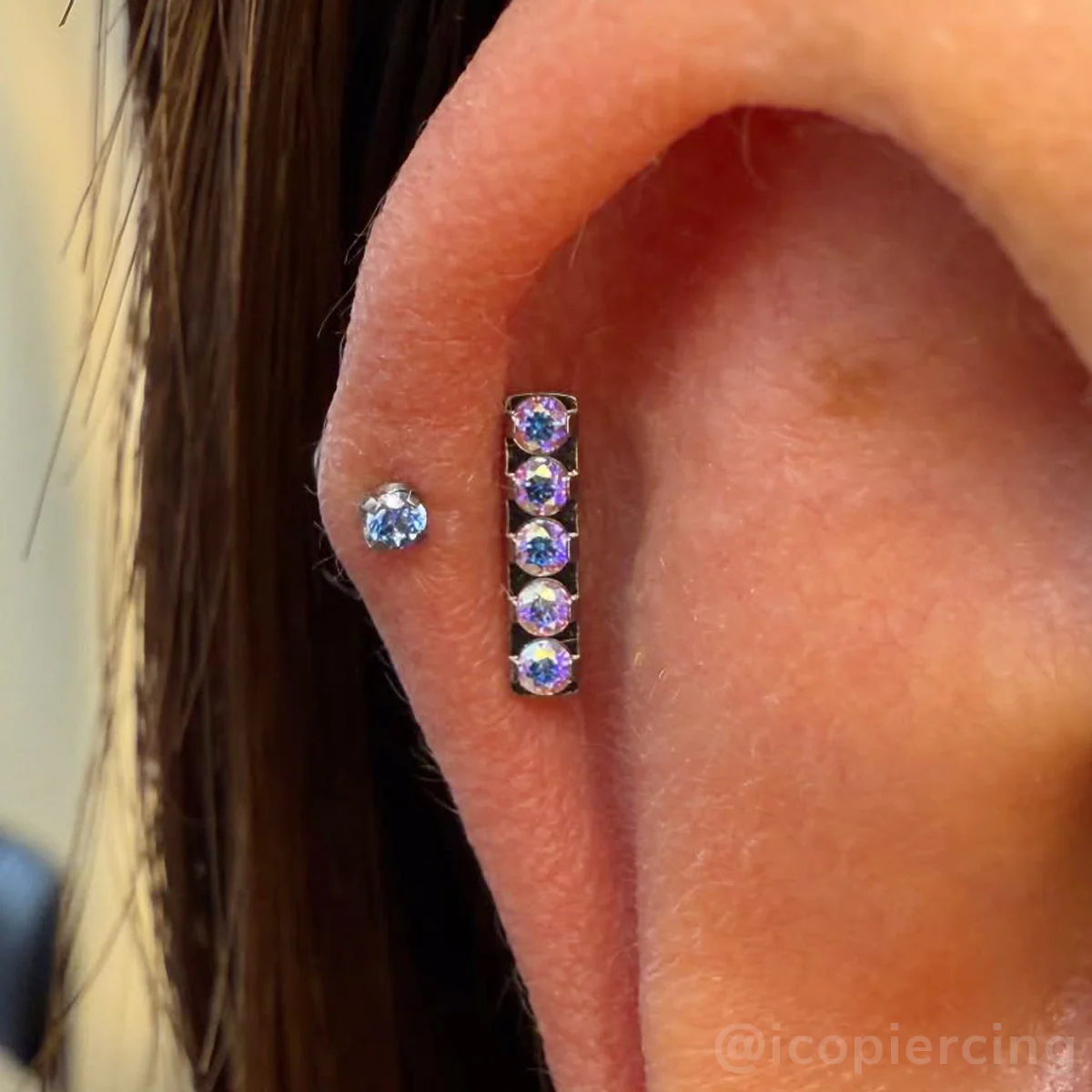 Titanium Gem Bar Ends - Image 4