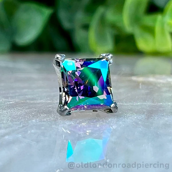 Titanium Princess Cut Gems - Image 4