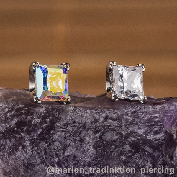 Titanium Princess Cut Gems - Image 6