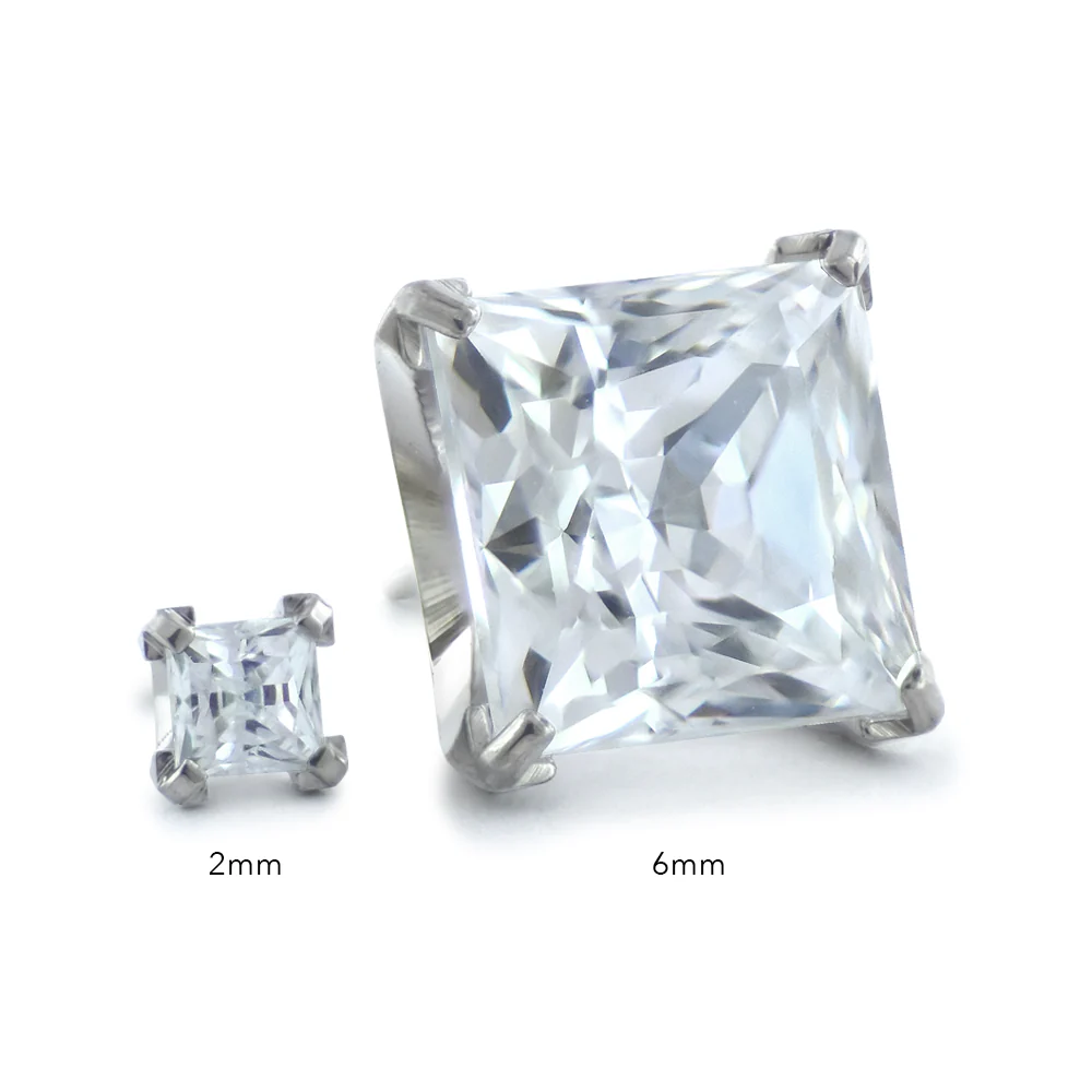 Titanium Princess Cut Gems - Image 8