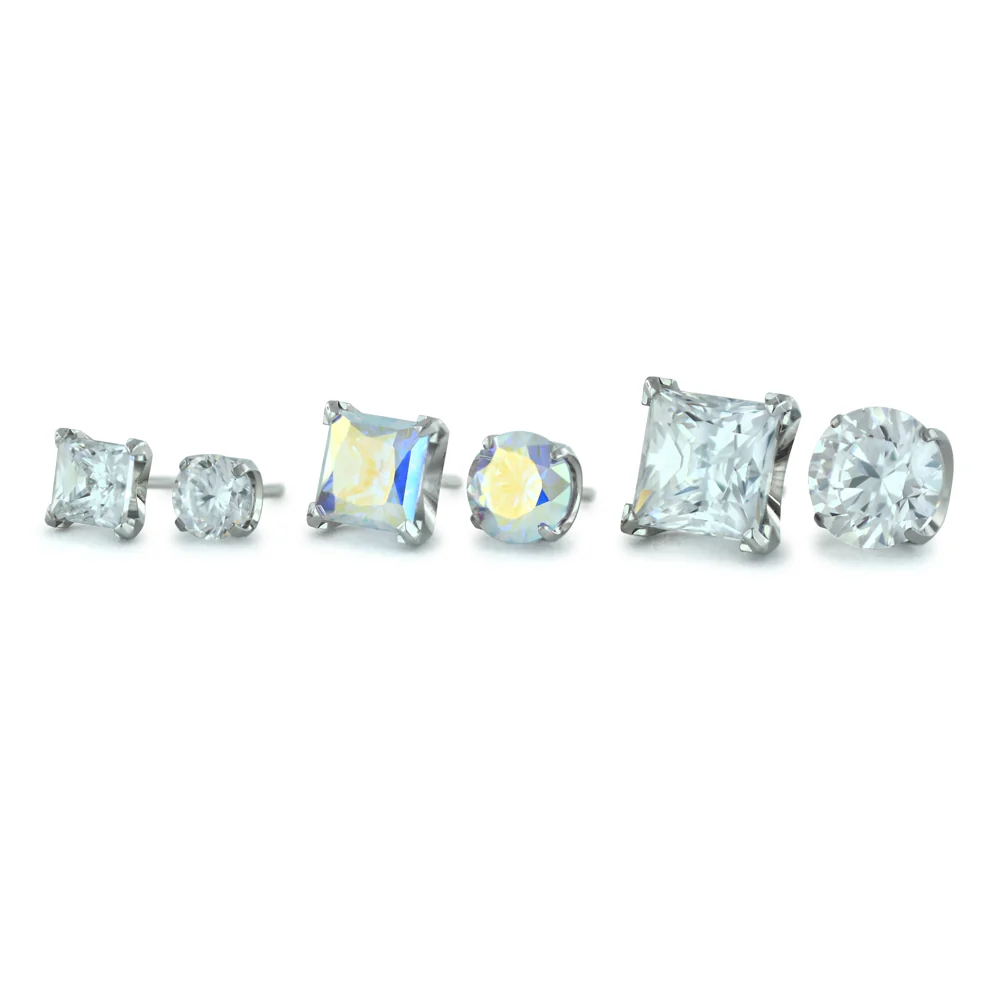 Titanium Princess Cut Gems - Image 9
