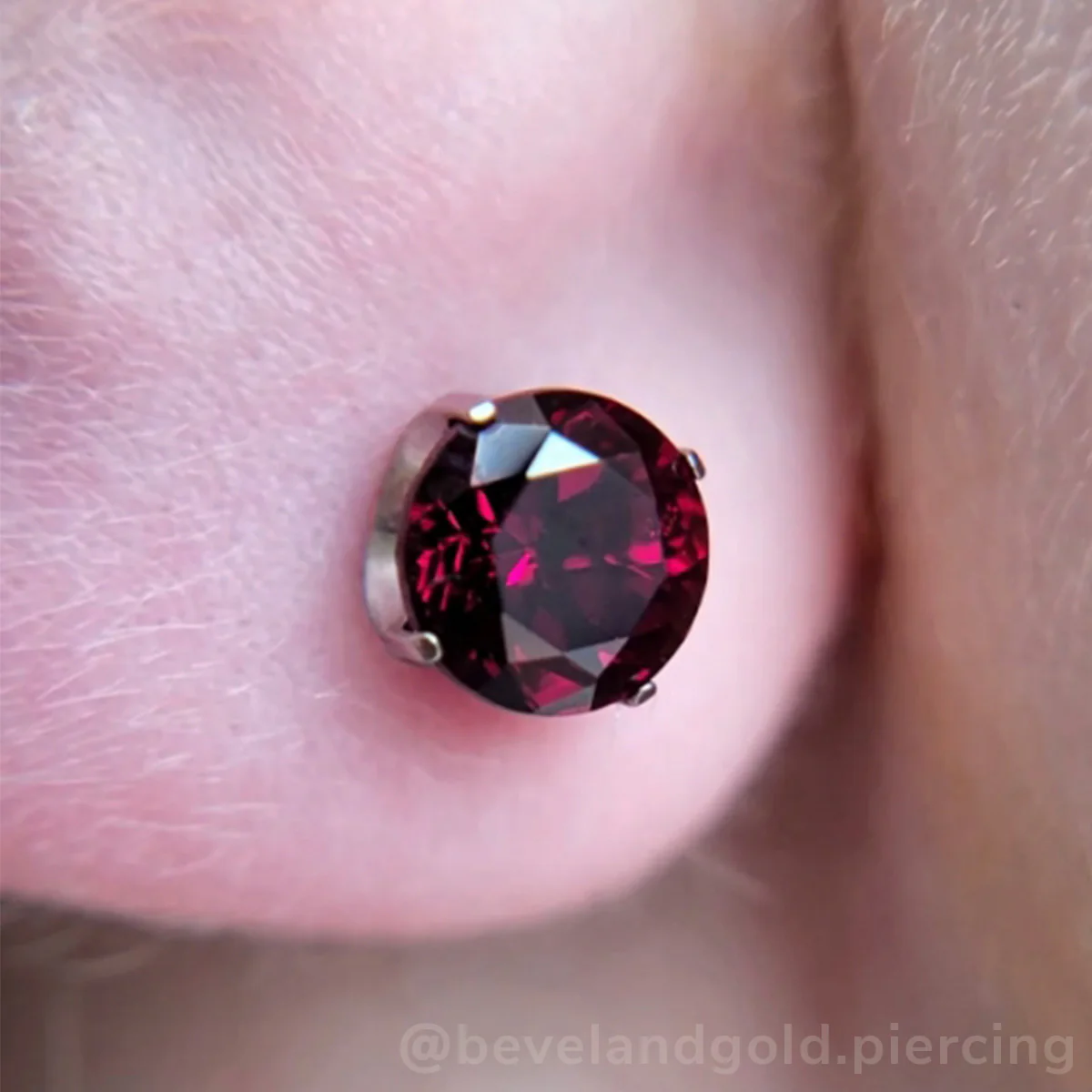 Titanium Prong Set Gem - Image 4