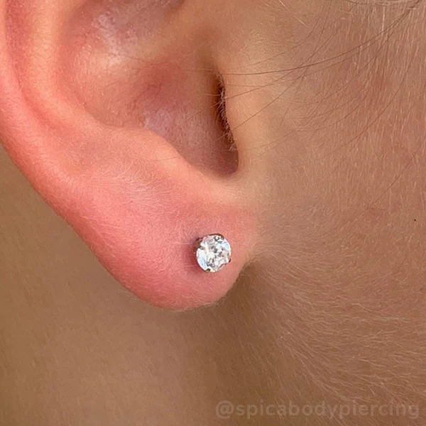 Titanium Prong Set Gem - Image 6
